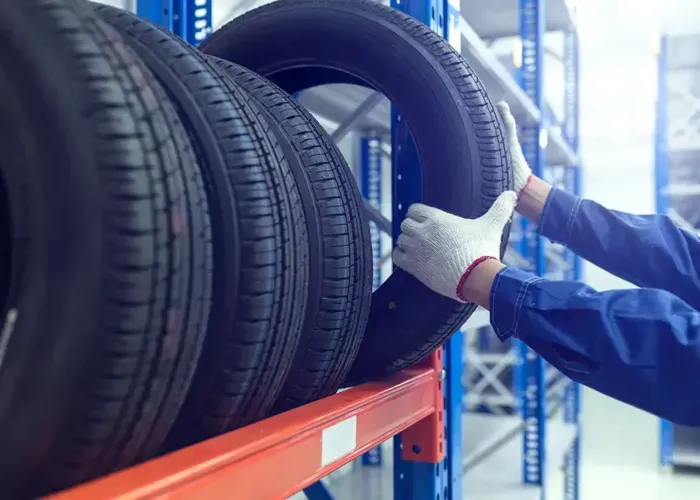 Changement pneu près de Saint Julien-en-Genevois